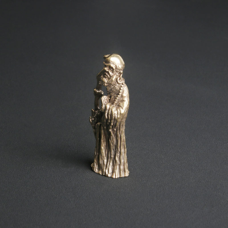 Vintage Brass Zen Master Dharm - đánh giá và giá Vintage Collectible Ornaments