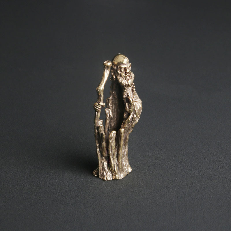 Vintage Brass Zen Master Dharm - đánh giá và giá Vintage Collectible Ornaments