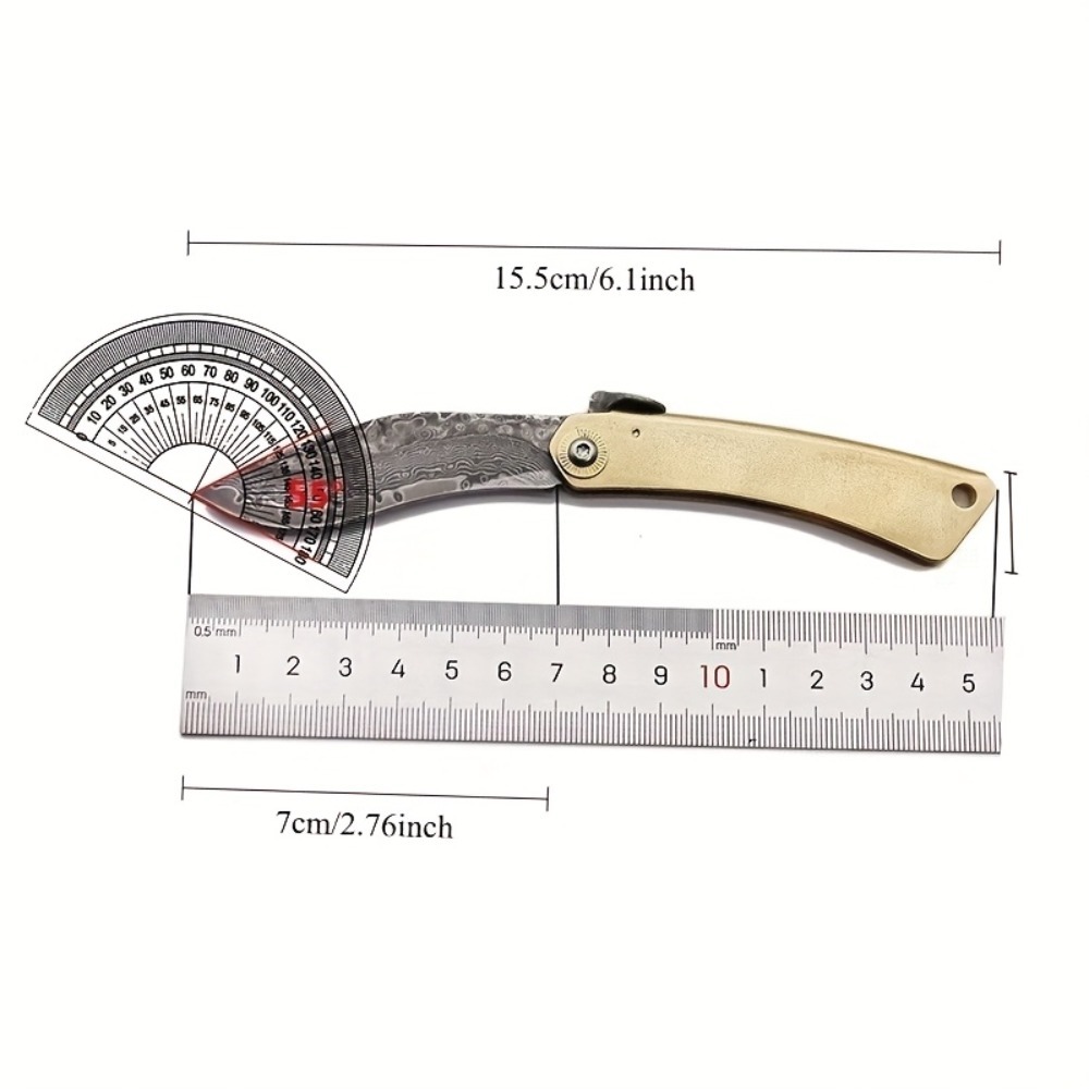 Vintage Brass Handle Folding P - đánh giá và giá Vintage Collectible Pocket Knives