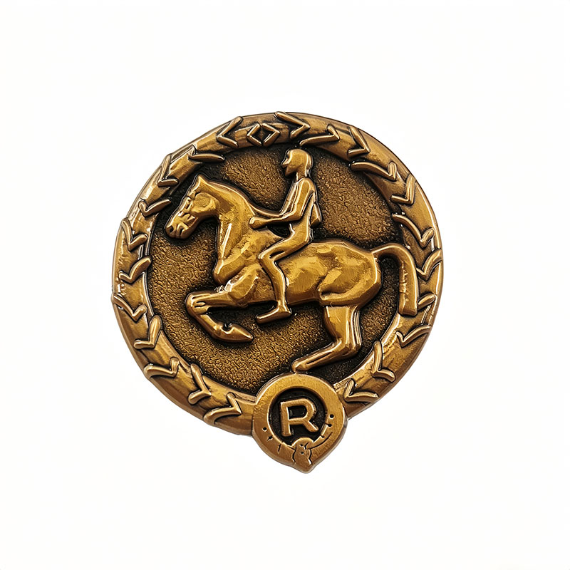 German Young Horseman Badge Ge - đánh giá và giá Vintage Collectible Pins