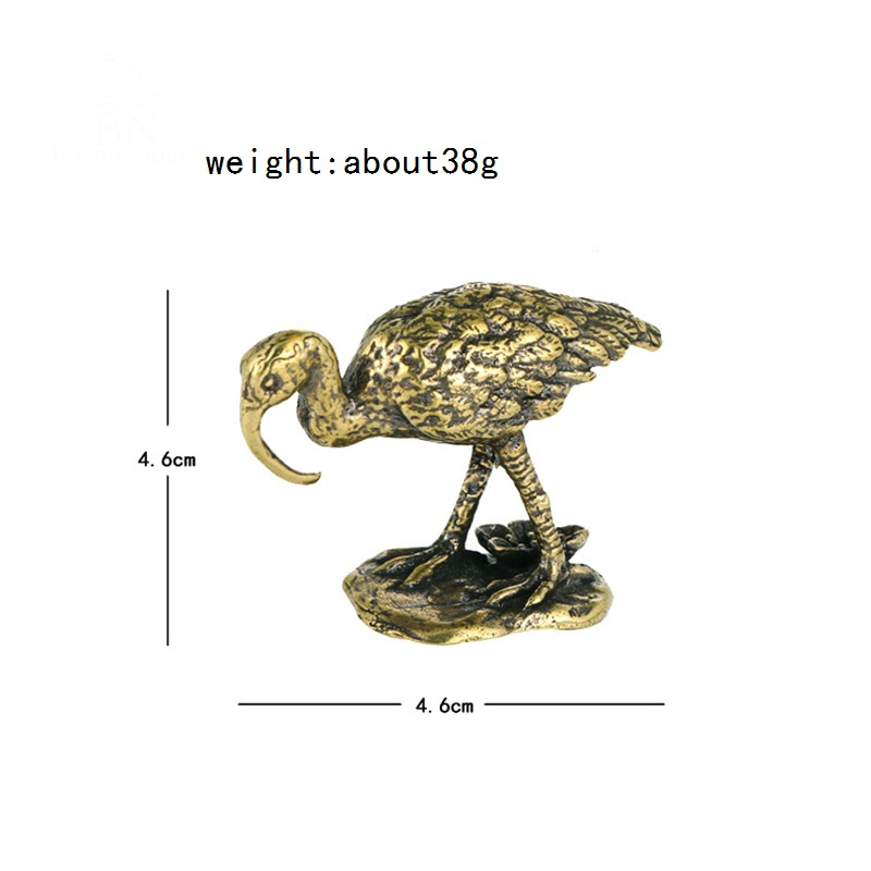 Brass Vintage Long-billed Cran - đánh giá và giá Vintage Collectible Accessories