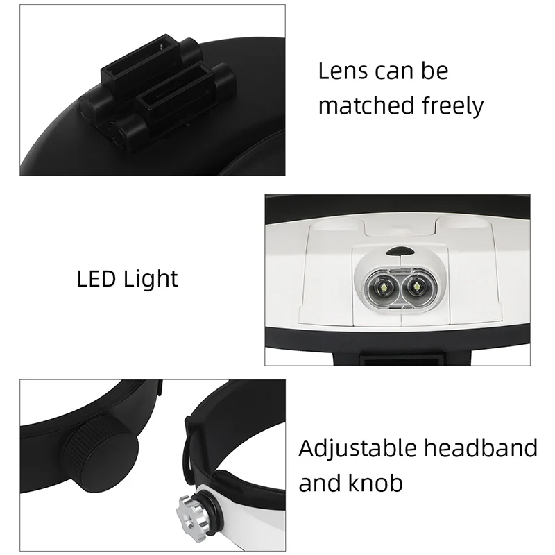 Headband Magnifier Soldering G - đánh giá và giá Darkroom Enlarger Lens