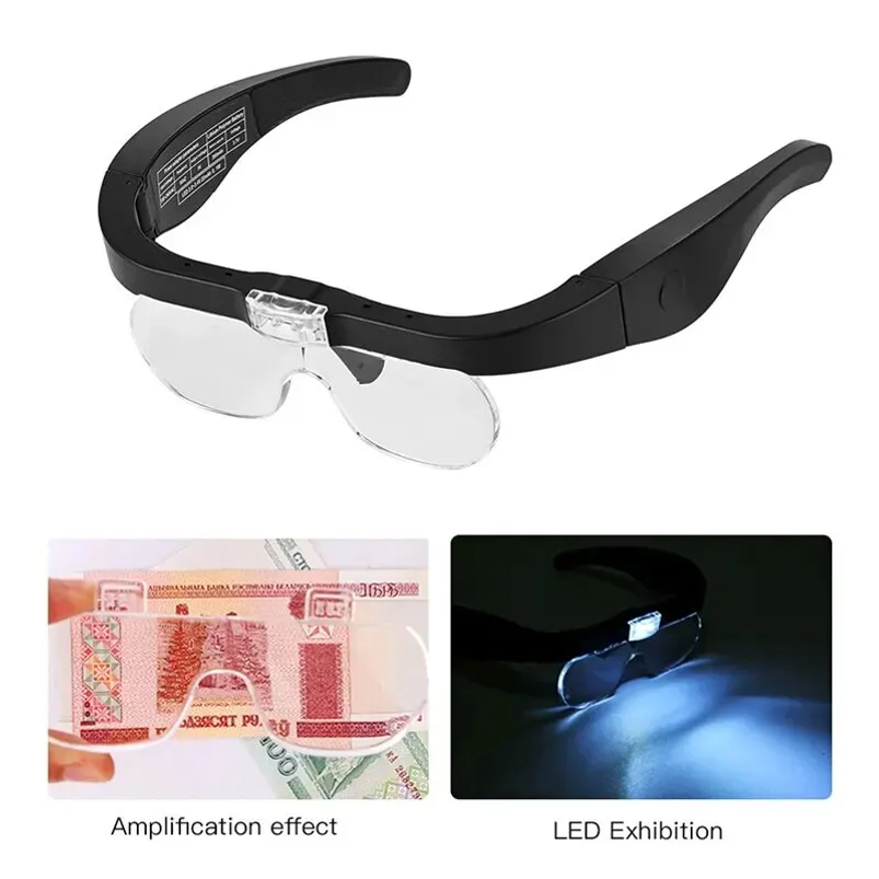 Head‑mounted Magnifying Glasse - đánh giá và giá Darkroom Enlarger Lens