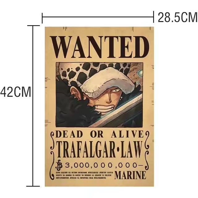 Anime One Piece Bounty Wanted  - đánh giá và giá Vintage Collectibles Toys