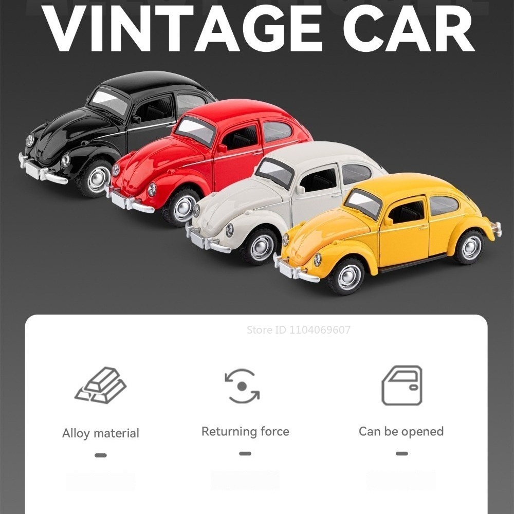 1:36 Beetle Model Toy Vintage  - đánh giá và giá Vintage Collectibles Toys