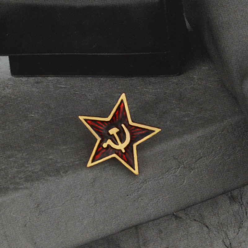 Nga Liên Xô Đỏ Huy Hiệu Ngôi S - đánh giá và giá Collectible Vintage Brooches